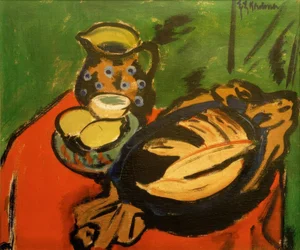 A tigela de madeira